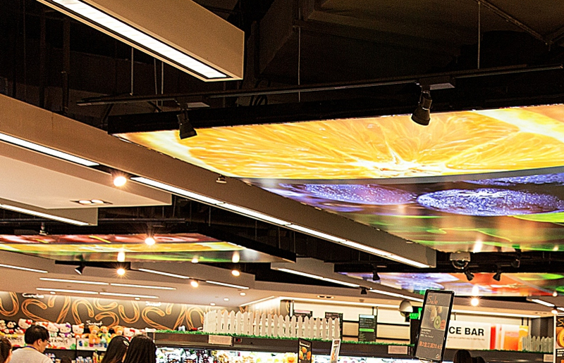LG05S balkhoek 120 ° slanke LED BATT -fitting