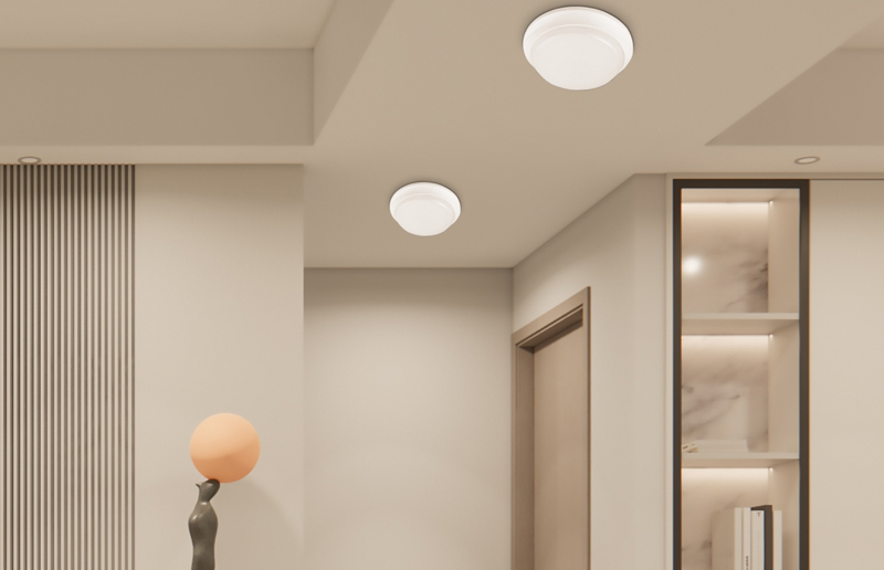 LG09A IP54 Waterdicht aluminium Binnen LED Ronde vorm Bulkhead Licht
